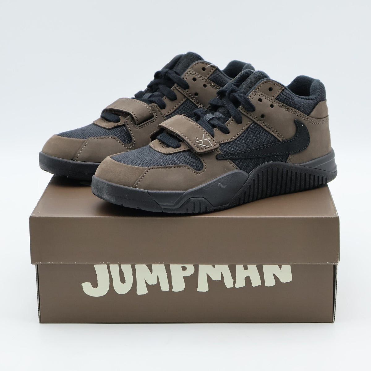 FJ2851-204 Travis Scott Nike PS Jordan Jumpman Jack TR CJ1 T-Rexx Black (Kids)