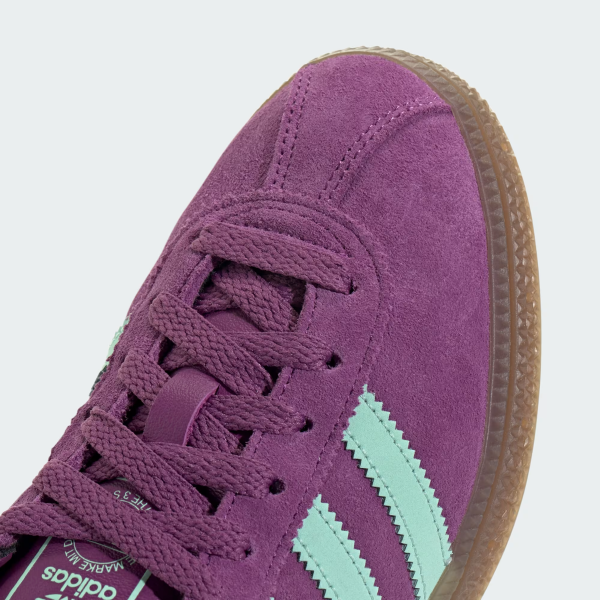 JS3995 adidas Originals Munchen Rich Mauve Clear Mint Gum (Men's)
