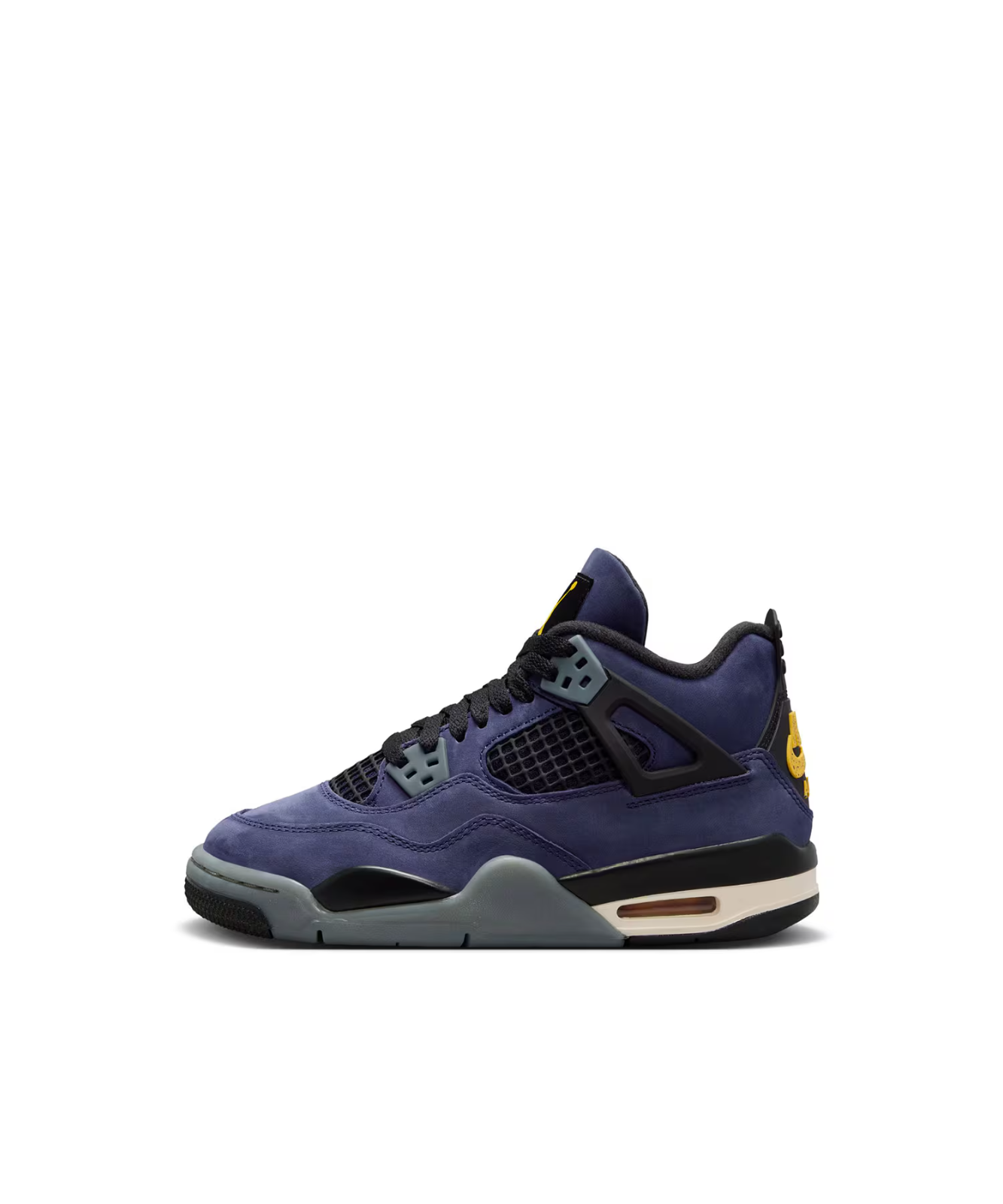 IB4171-500 Nike GS Air Jordan 4 Lakers