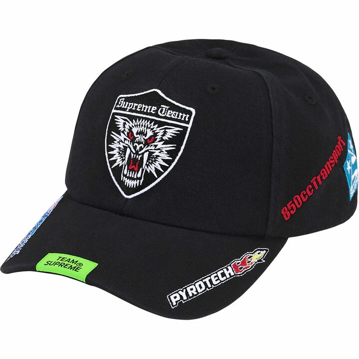 Supreme Racing Team 6-Panel Black