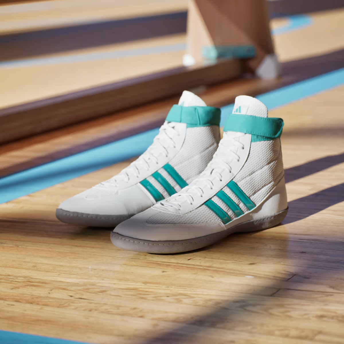 JQ4985 adidas Combat Speed 4 Cloud White/Pure Teal/Grey Three (Men's)
