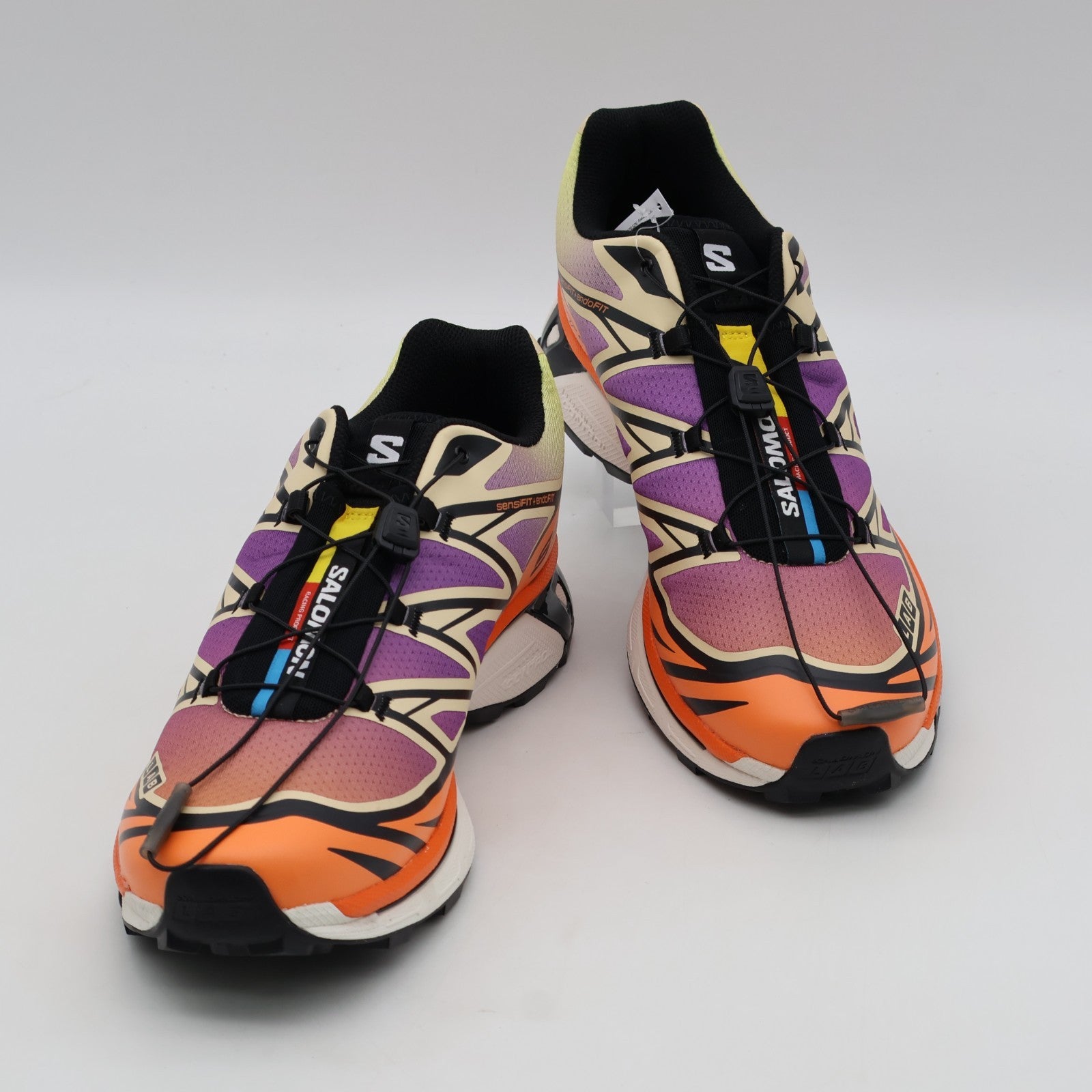 L49154300 Salomon XT-6 BLACK ALMOND CREAM DRAGON FIRE (Men's)