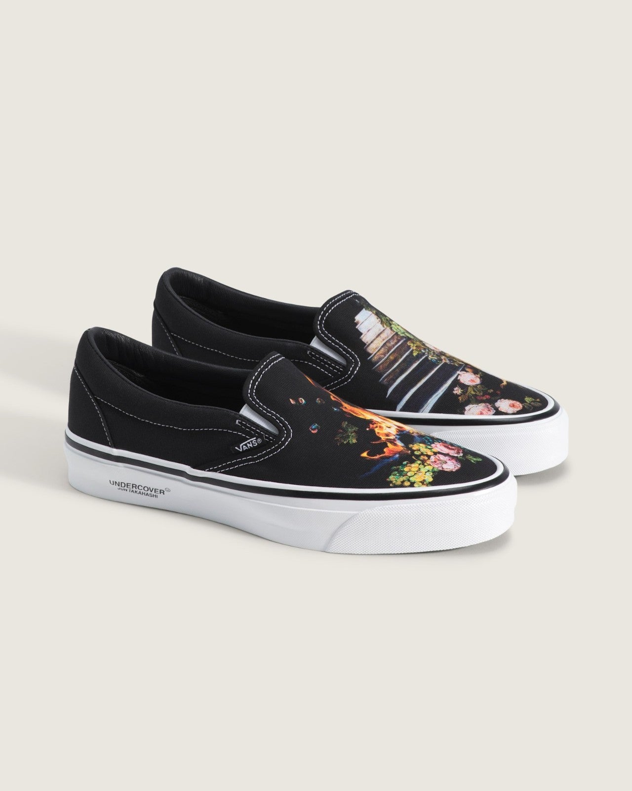 VN000Z0ZBLK UNDERCOVER Ã OTW by Vans Classic Slip-On "Black/White" (Men's)
