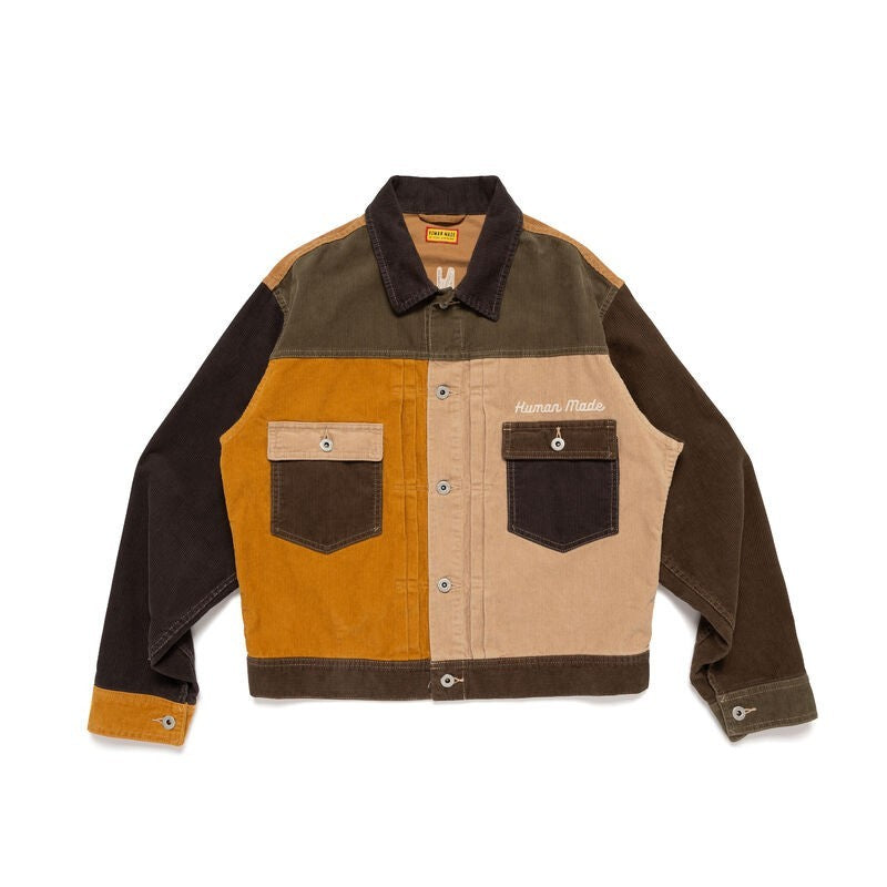 HUMAN MADE Corduroy Work Jacket Olivedrab