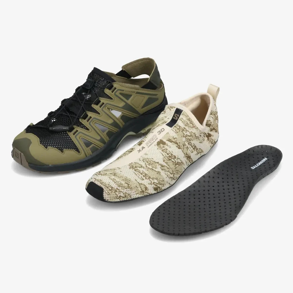L49160100 Salomon XA Pro 3D Modular "Black/Martini Olive/Grape Leaf"