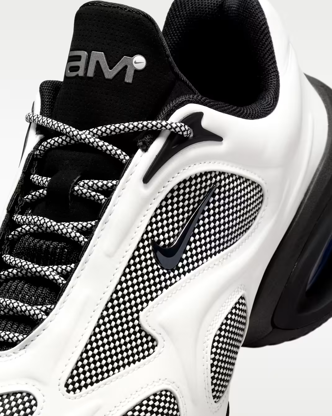 II6282-100 Nike Air Max Muse Summit White Black Metallic Dark Grey (Women's)