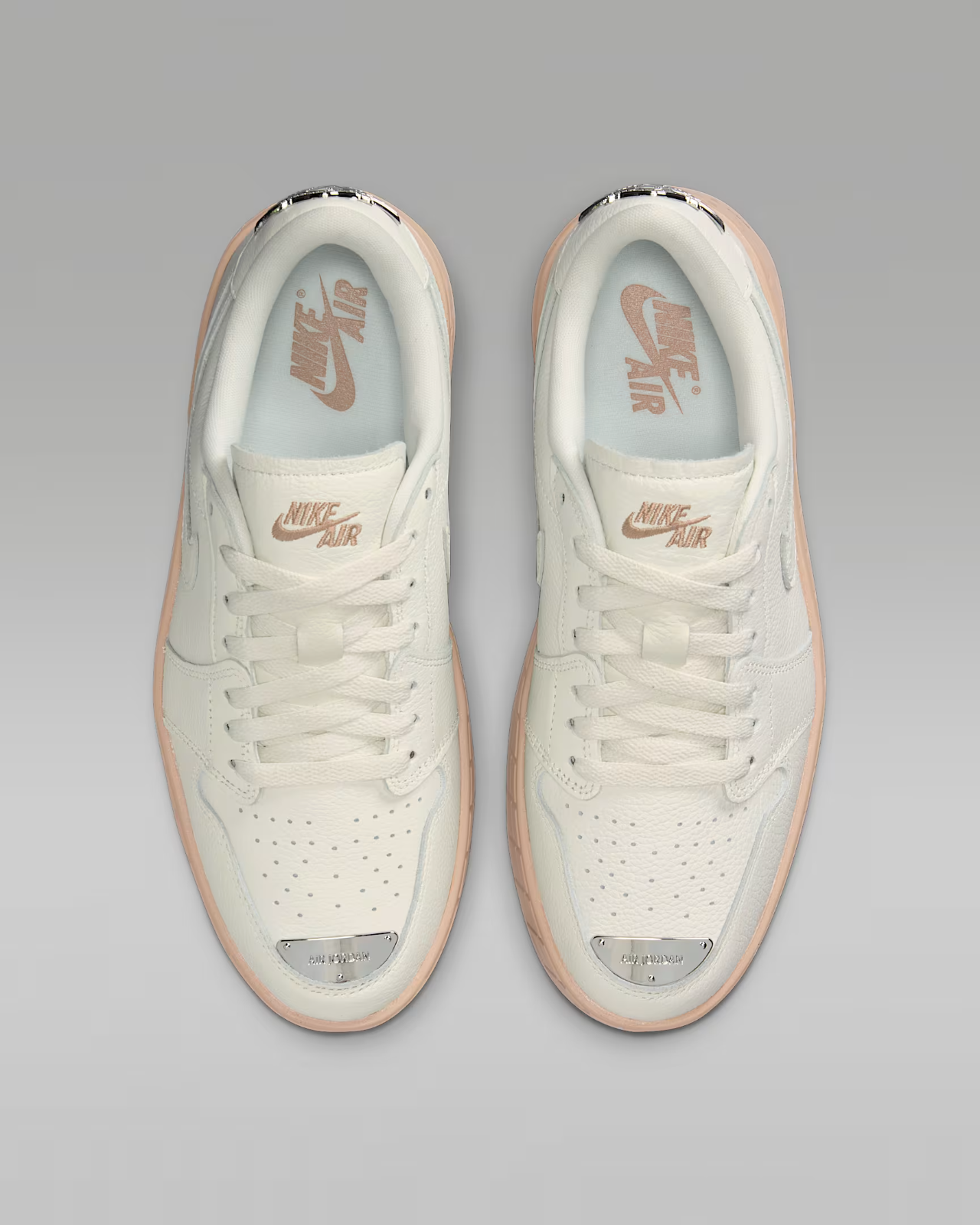 HF3184-101 Nike  Air Jordan 1 Brooklyn Light Madder Root (Women's)