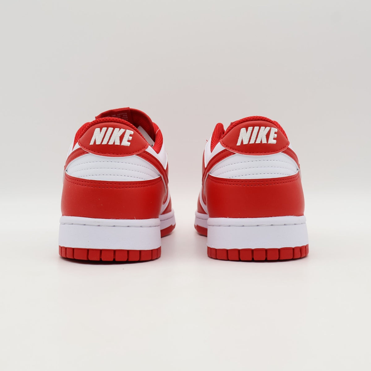 HF5441-104 Nike Dunk Low Retro White White UniversityRed (Men's)