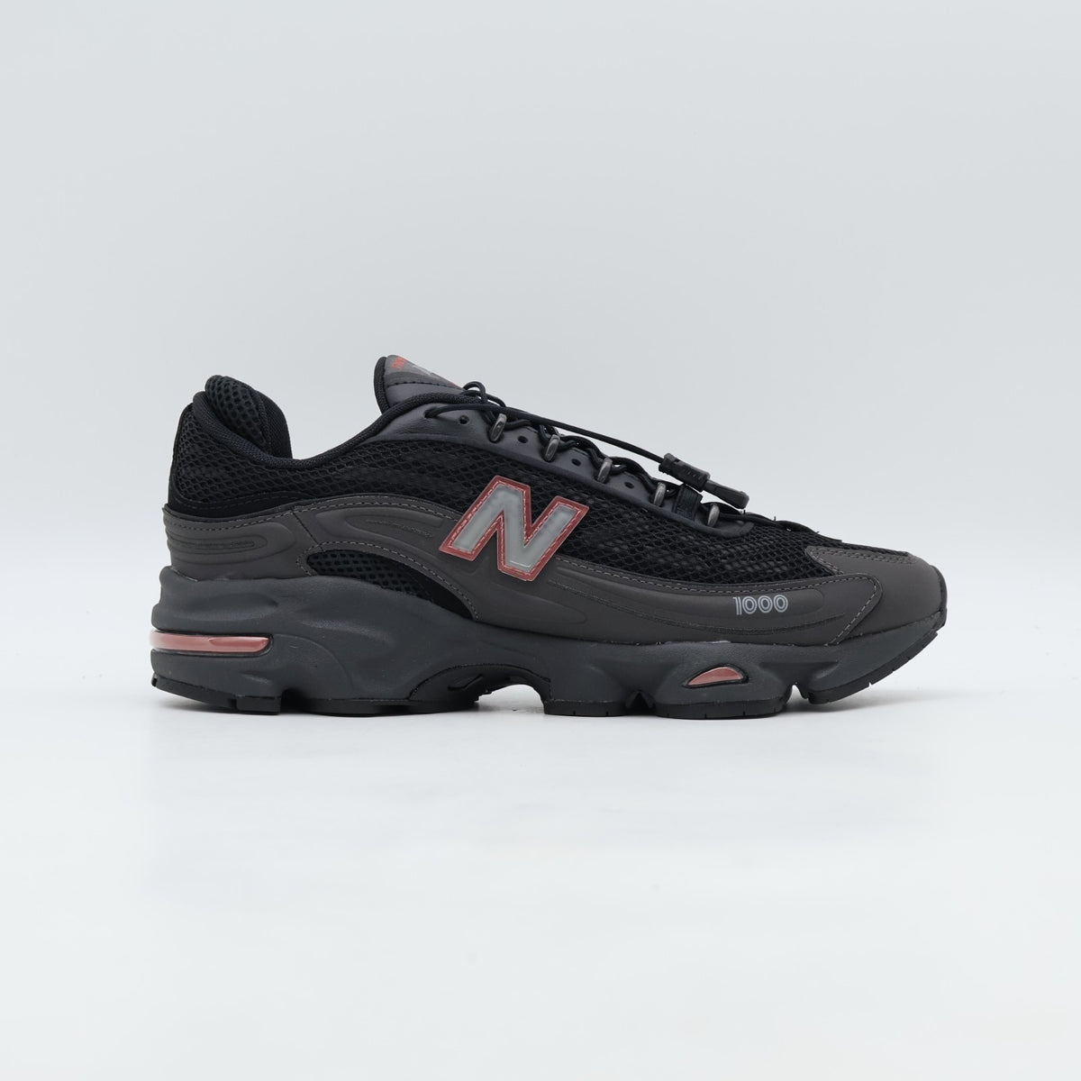 U100010A New Balance 1000 Black Red (Men's)