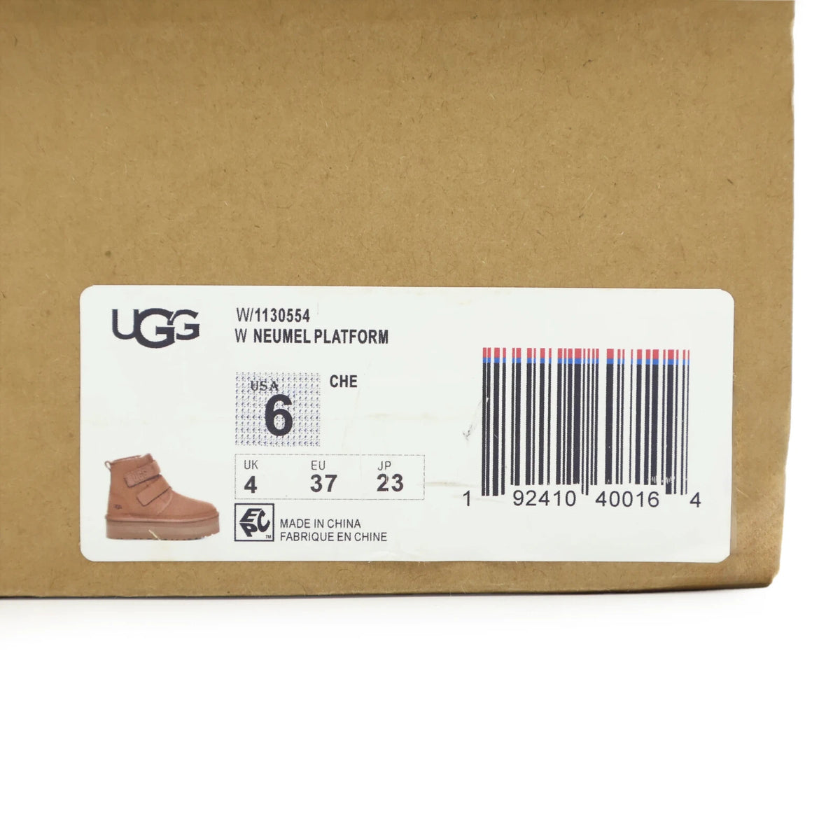 1130554-che UGG Neumel Platform Chestnut (Women's)