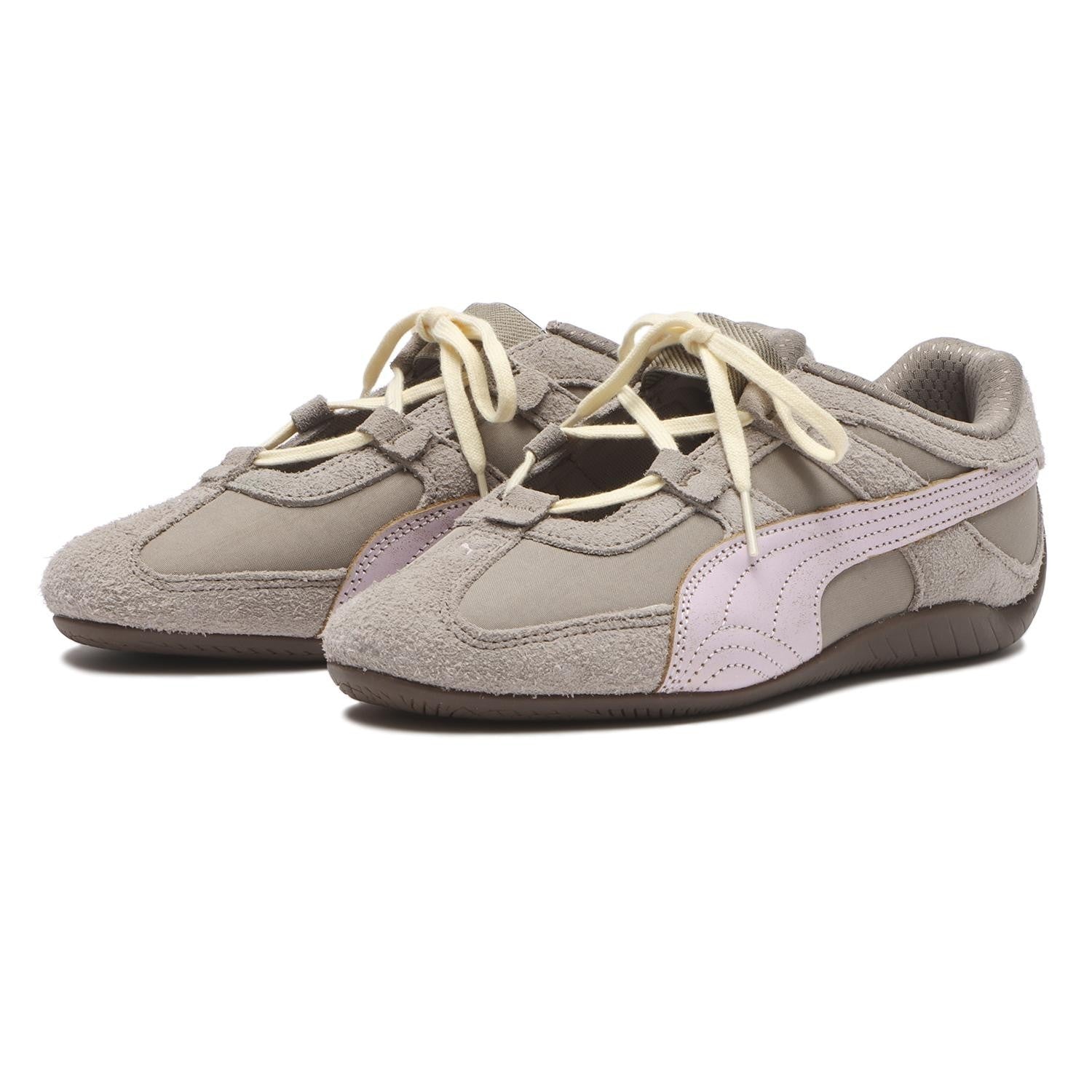 408995-01 Puma Speedcat GO Brushed Luxe "Mouse Gray/Powder Pink"(Women's)