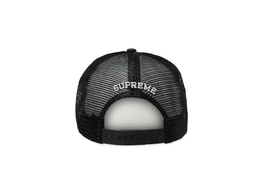 Supreme Raffia Mesh Back 5-Panel "Black"