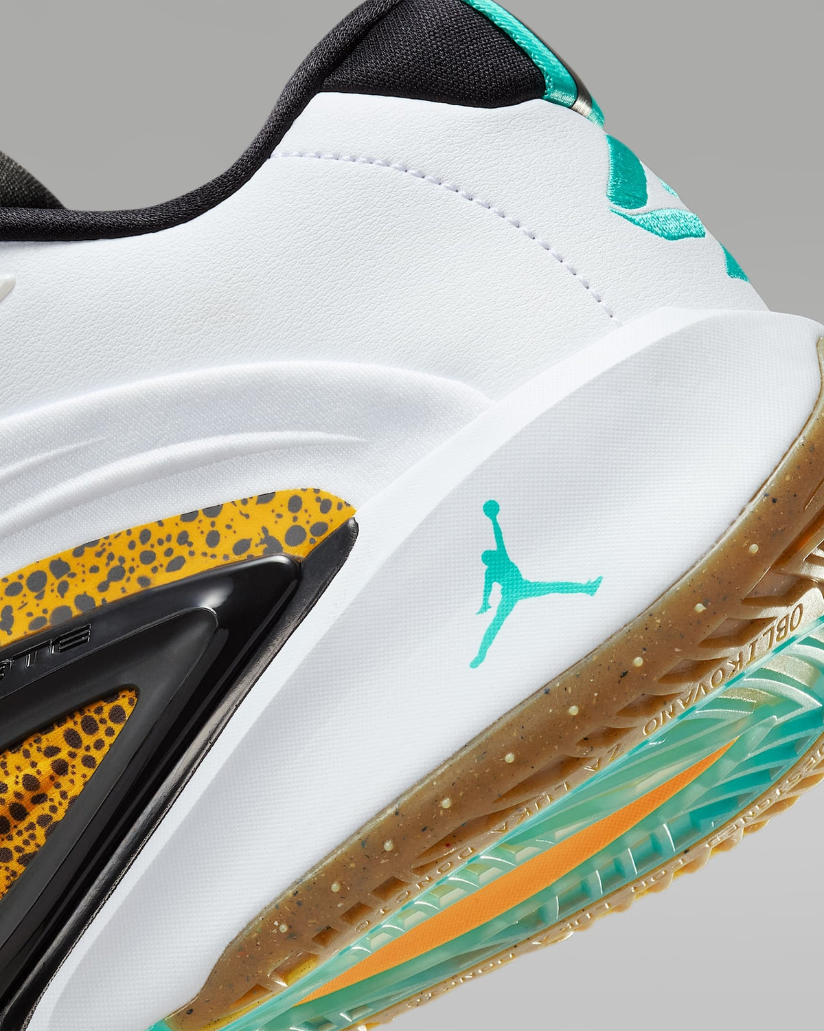 FQ1285-100 Nike Luka 3 White Laser Orange Gum Light Brown Hyper Jade (Men's)