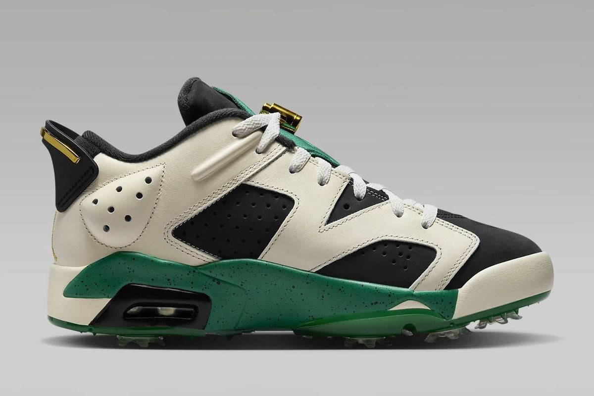 FJ0848-100 Eastside Golf Nike Air Jordan 6 Low Golf White Malachite 1961 (Men's)