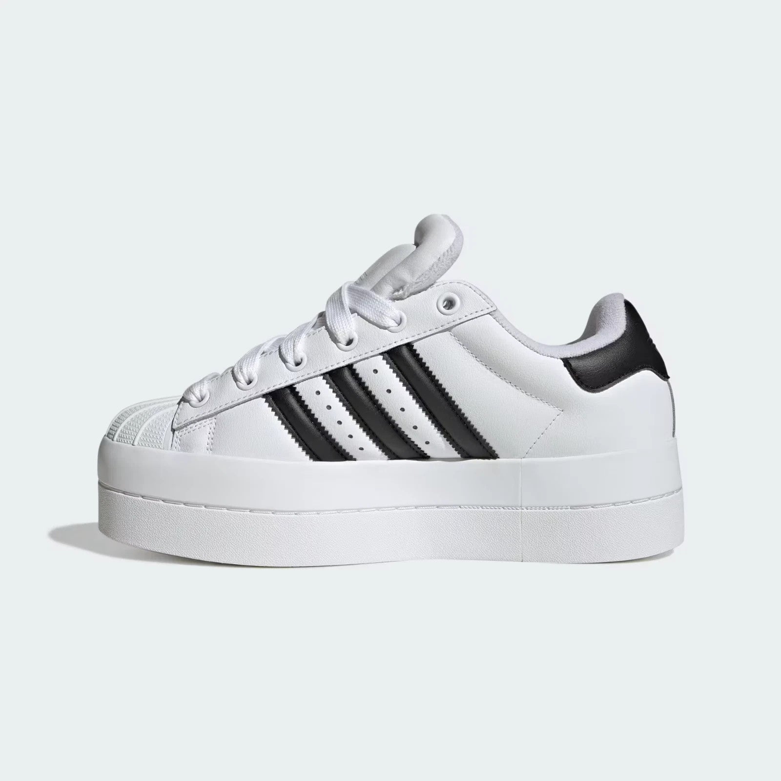 KI1925 adidas Superstar Stack Cloud White/Core Black (Women's)