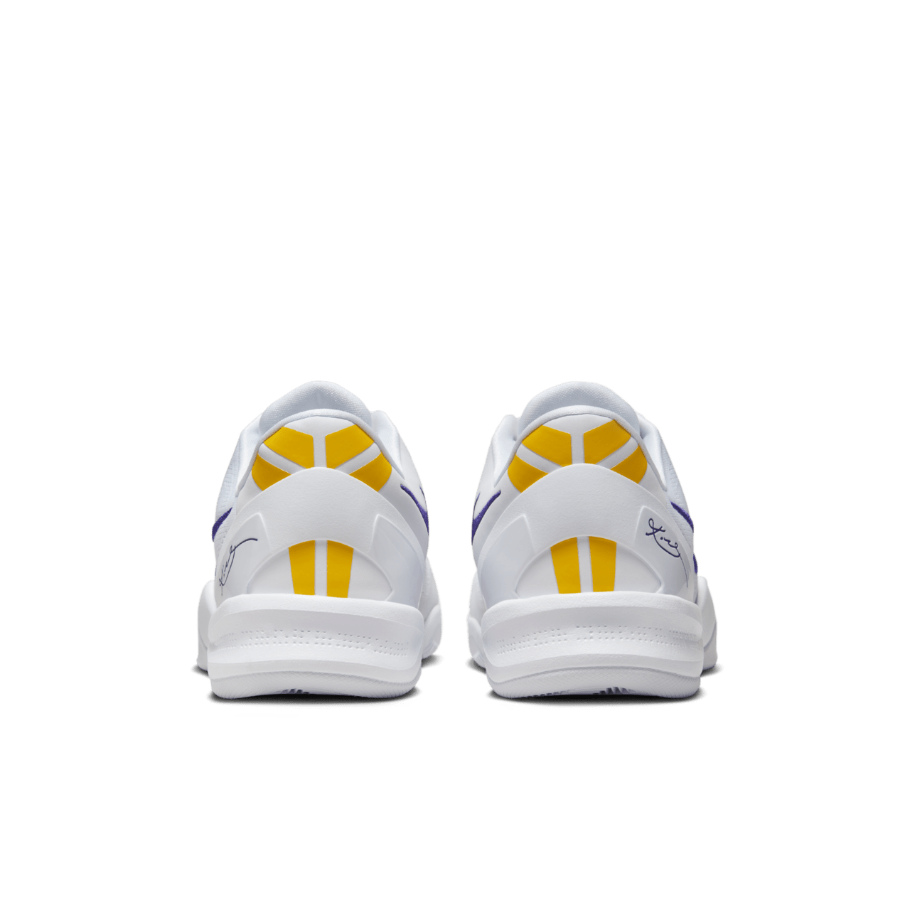 HF9550-100 Nike Kobe 8 Protro White and Court Purple (Men's)