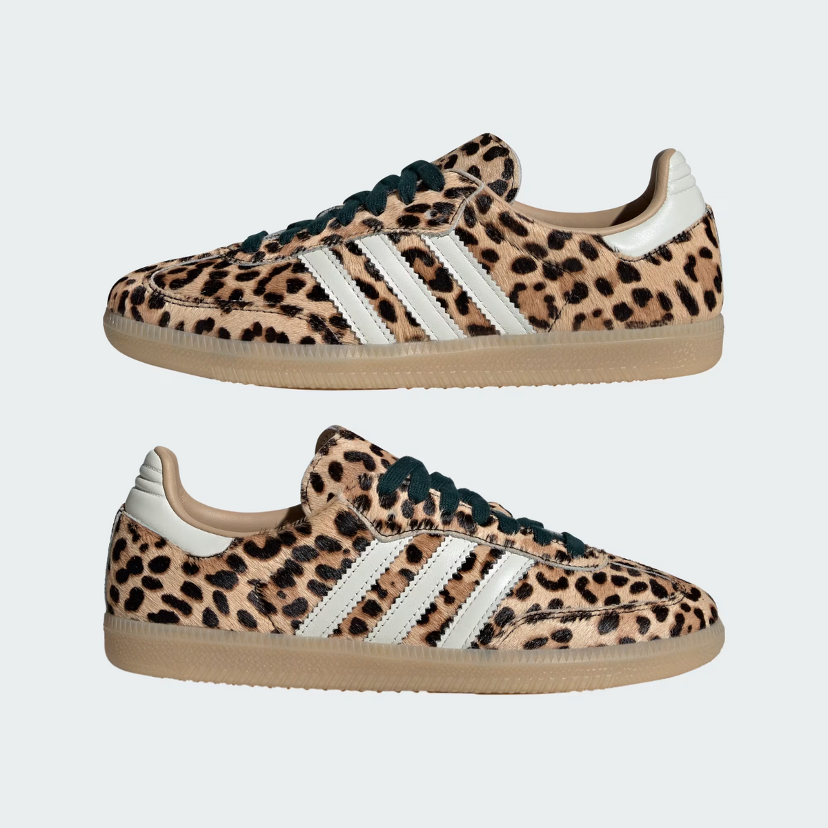 KI6674 adidas Samba OG Leopard Magic Beige (Women's)
