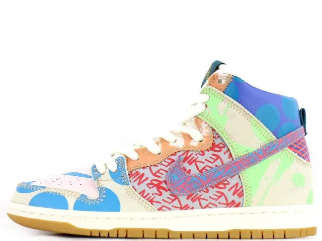 918321-381 THOMAS CAMPBELL Ã Nike SB Dunk High Ice Jade/Circuit Orange (Men's)