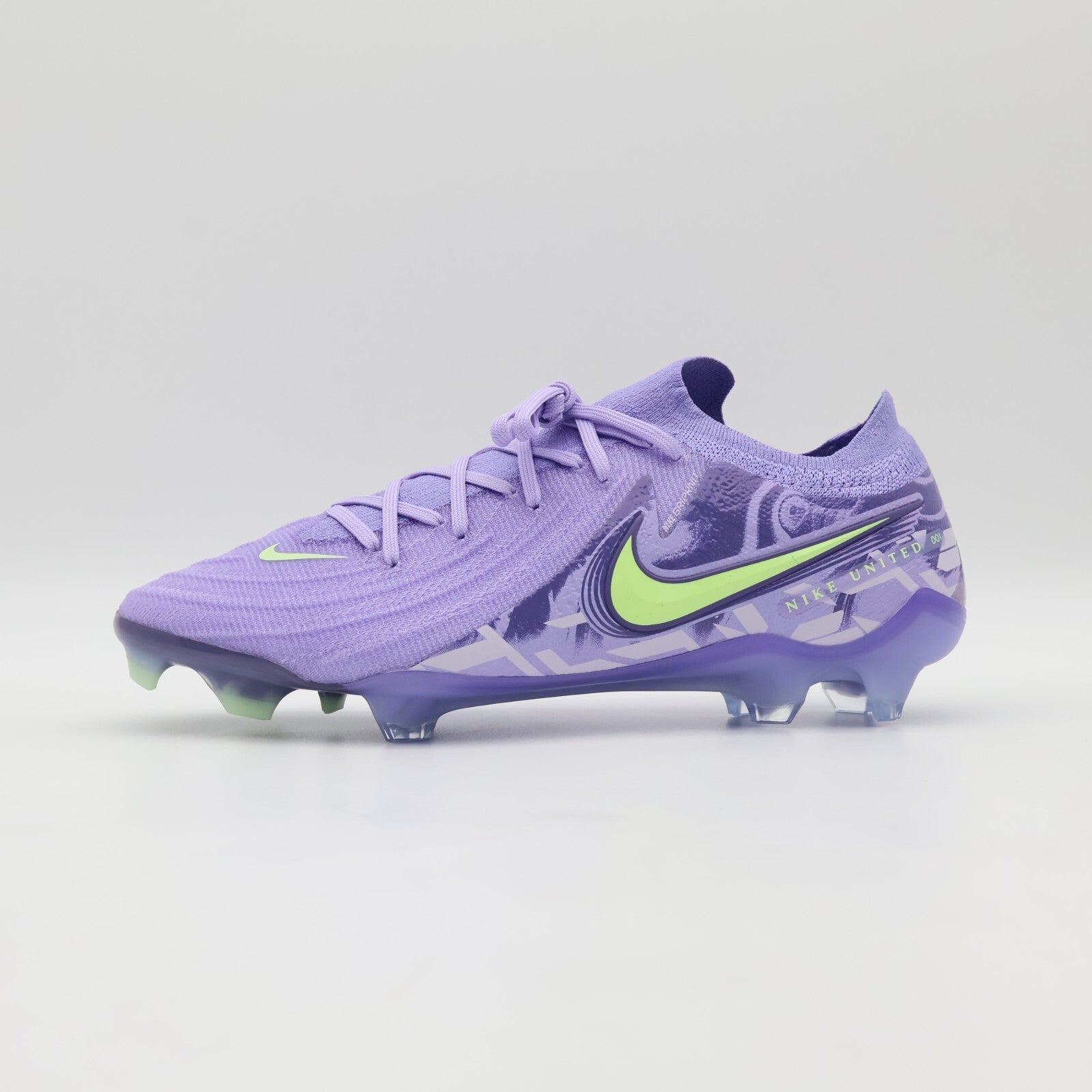 HF1597-500 Nike United Phantom GX 2 Elite Purple Agate Barely Volt (Men's)