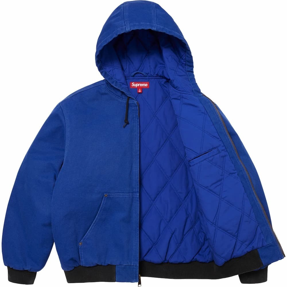 Supreme The Misfits Hooded Work Jacket Royal