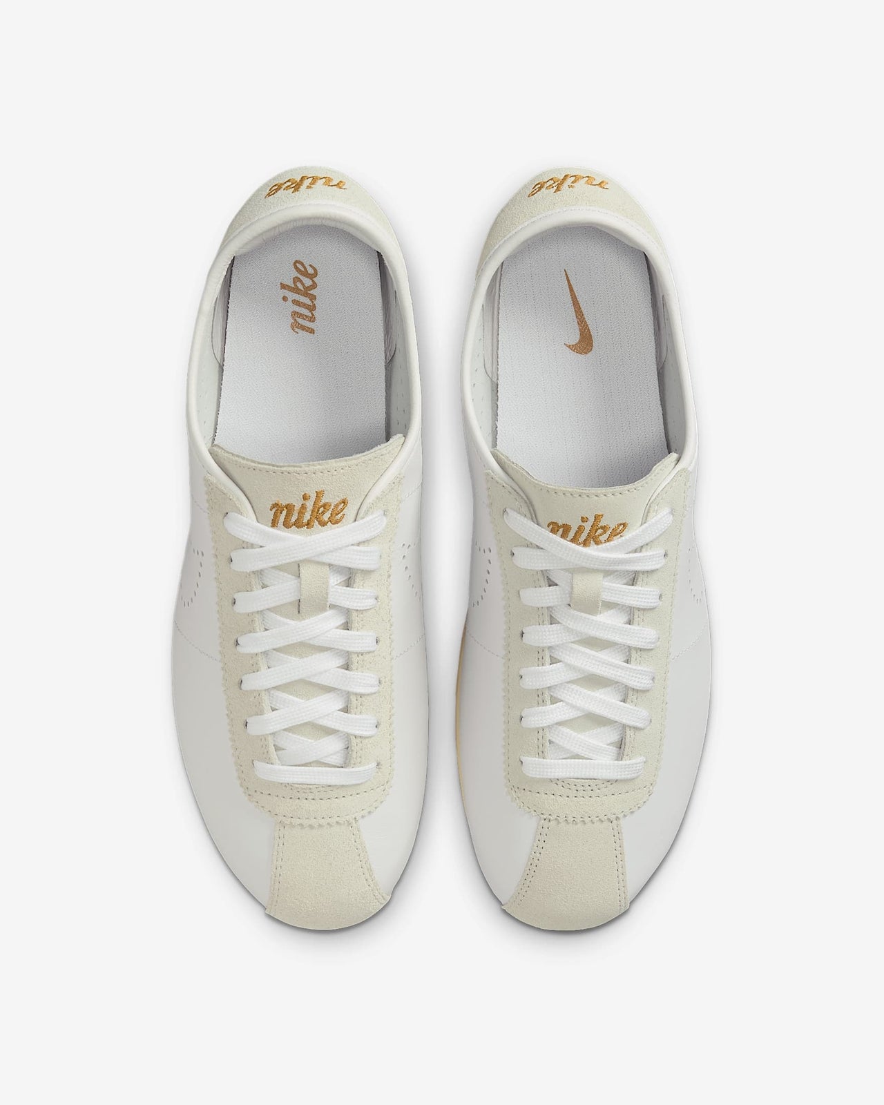 HQ1841-100 Nike Cortez Leather White Light Bone Coconut Milk Bronze (Women's)