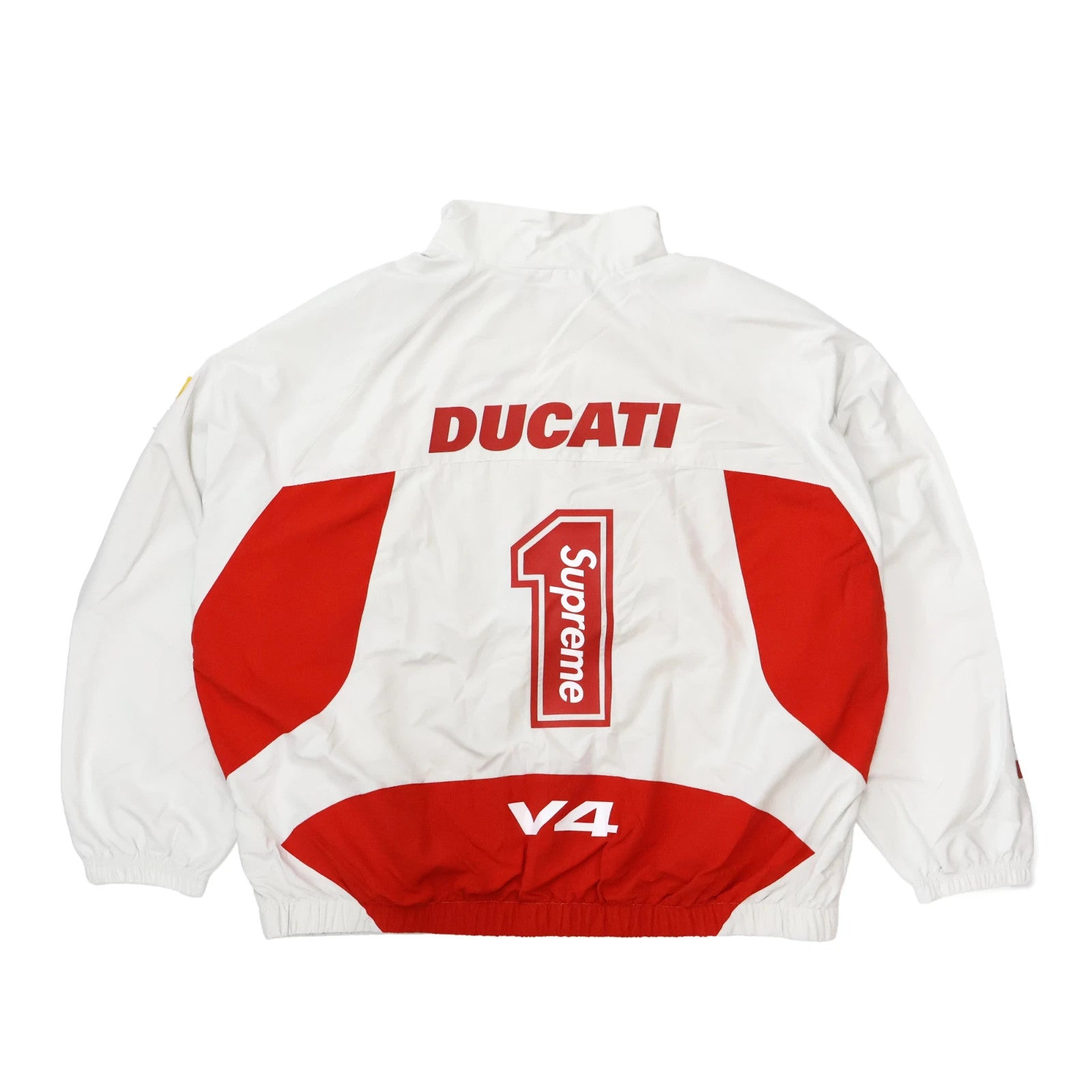 Supreme Ducati Track Jacket Light Grey
