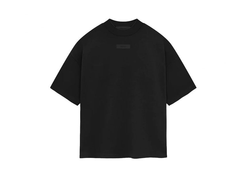 FEAR OF GOD ESSENTIALS Crewneck T-shirt Jet Black