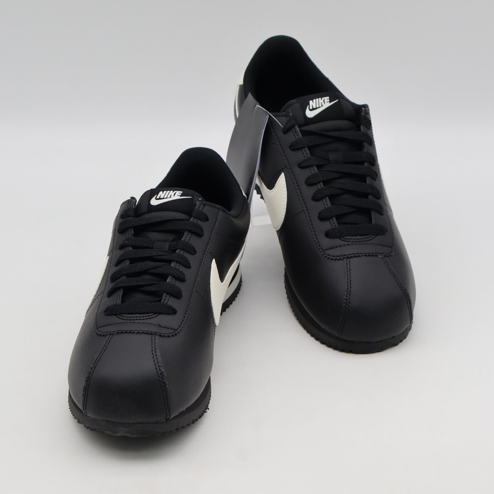 DN1791-006 Nike Cortez Leather Black Pale Ivory (Women's)