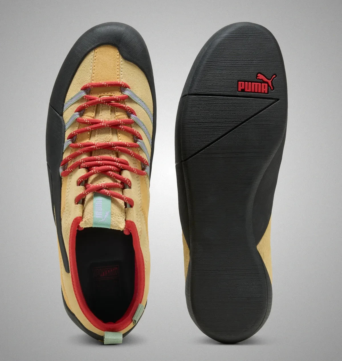 405309-01 Puma Klim Light Straw PUMA Black (Men's)