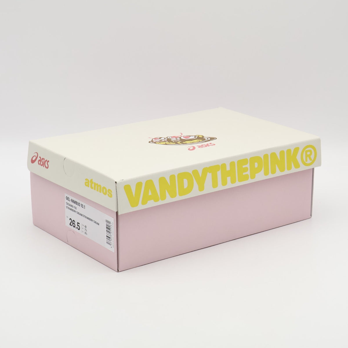 1203A865-702 VANDY THE PINK atmos Asics Gel-Nimbus 10.1 Strawberry Cream (Men's)