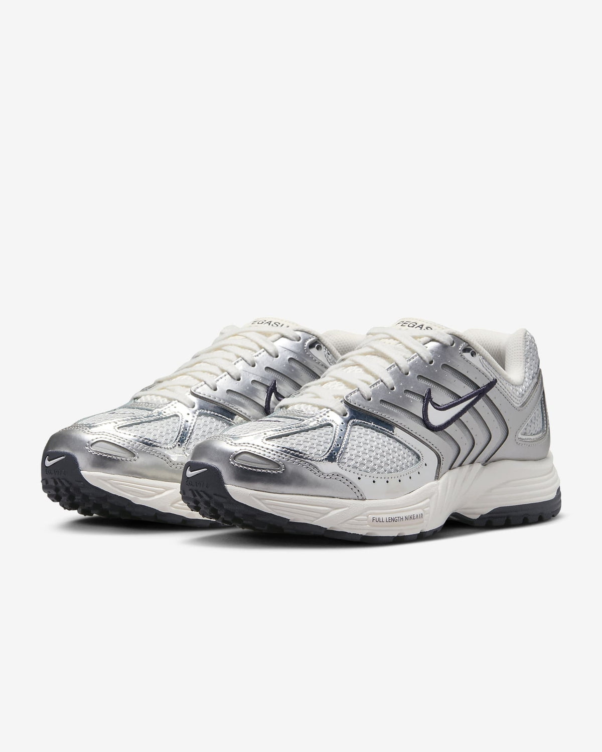 HJ7310-025 Nike Air Pegasus 2K5 Metallic Silver and Photon Dust (Women's)
