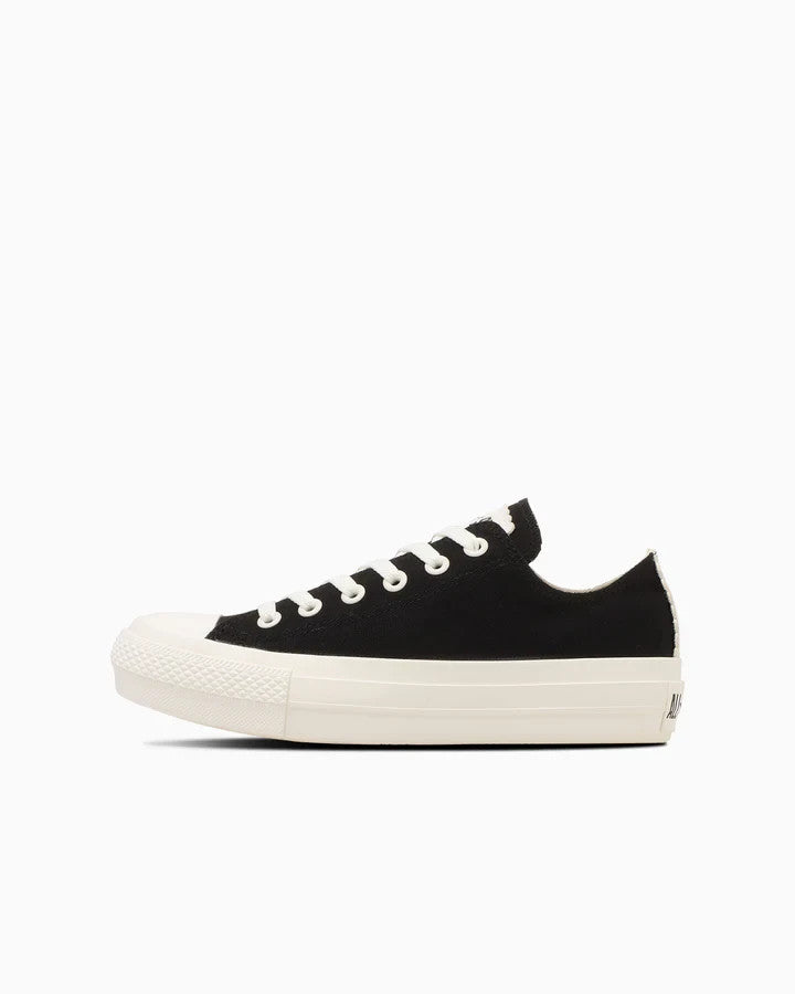 31318820 Converse Women's All Star PLTS Flowercut OX "Black/White" (Women's)