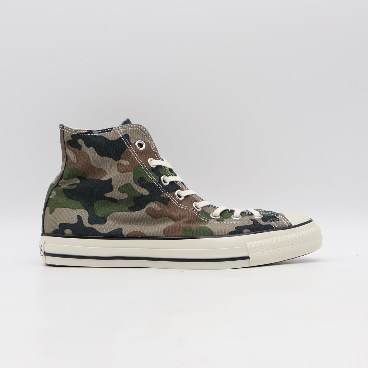 31318220 Converse All Star Aged Woodlandcamo Hi Green Gray Brown (Men's)