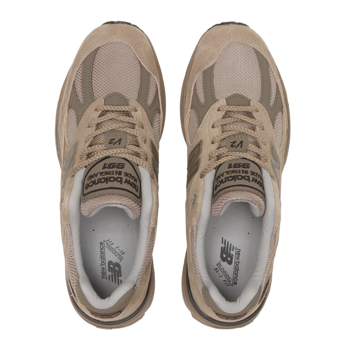 U991WL2 New Balance 991V2 Made in England "Walnut/Shitake" (Men's)