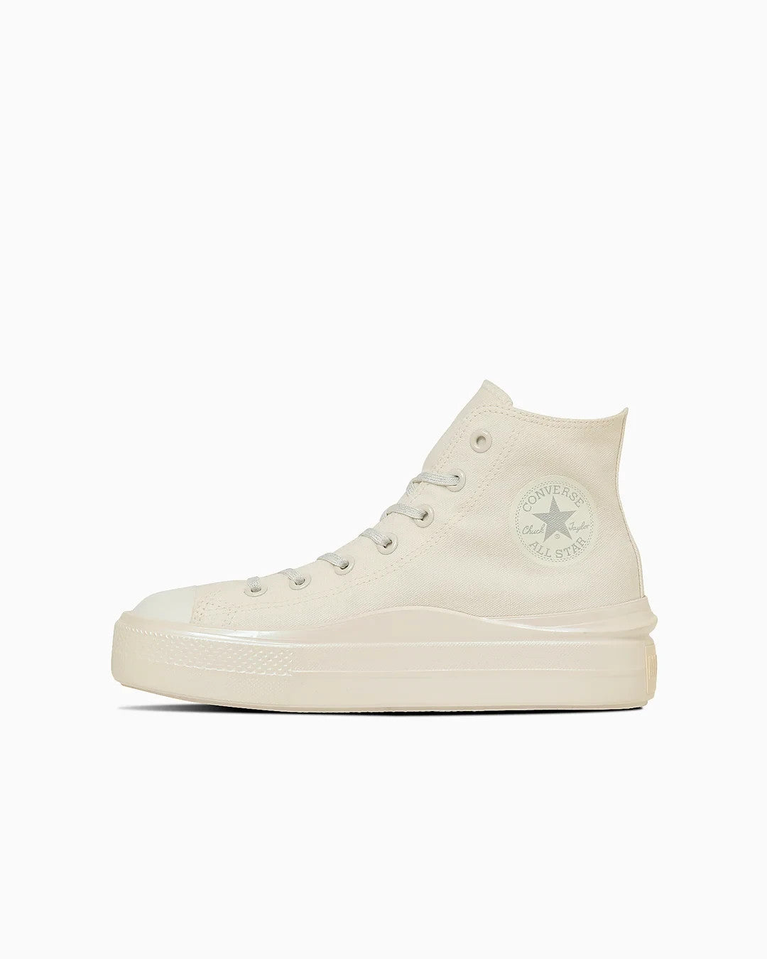31315720 Converse All Star Light PLTS 2 Holosole Hi White Pearl (Women's)