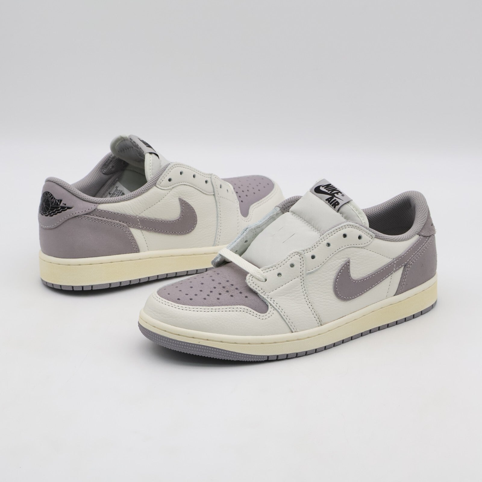 CZ0790-101 Nike Air Jordan 1 Retro Low OG Atmosphere Grey Sail Black (Men's)