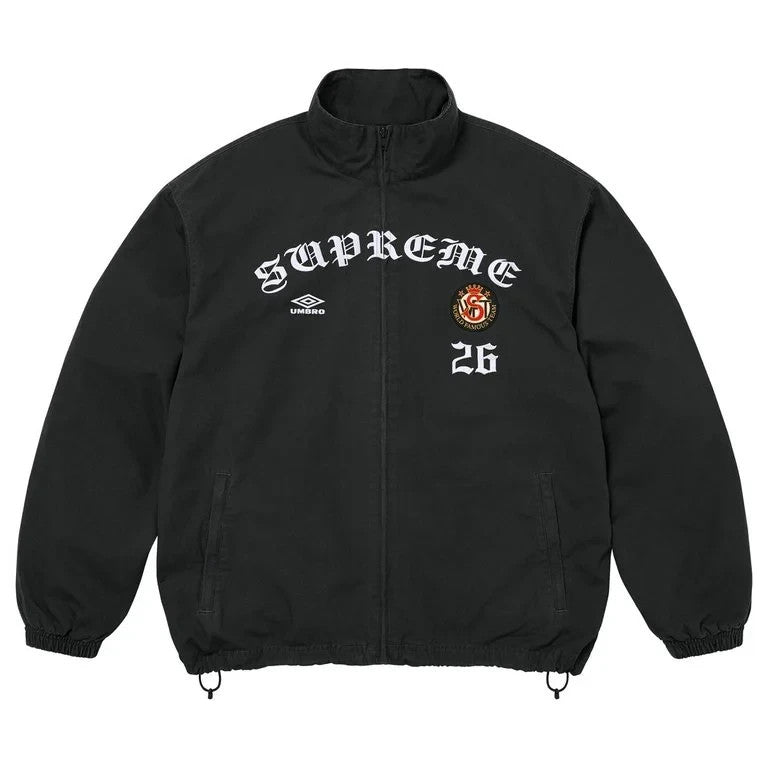 Supreme x Umbro Cotton Ripstop Track Jacket Black