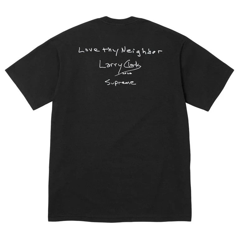 Supreme x Larry Clark Neighbor Tee Black