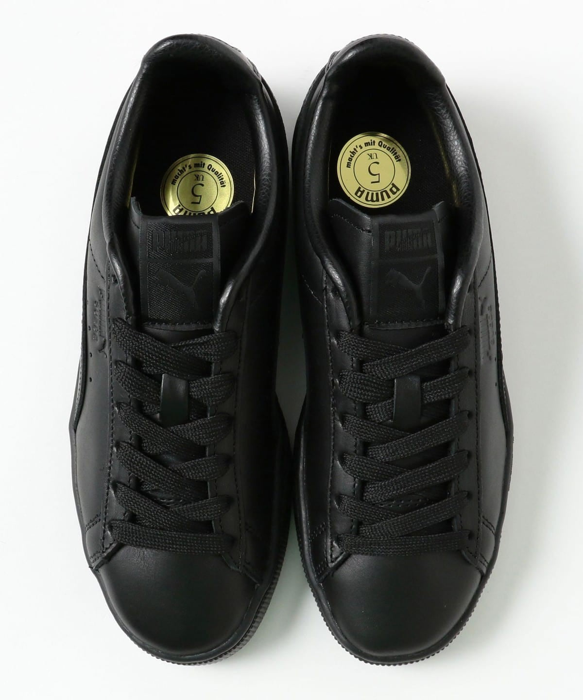 408916-02 PUMA SUEDE CHARLES F.STEAD LTH black (Men's)
