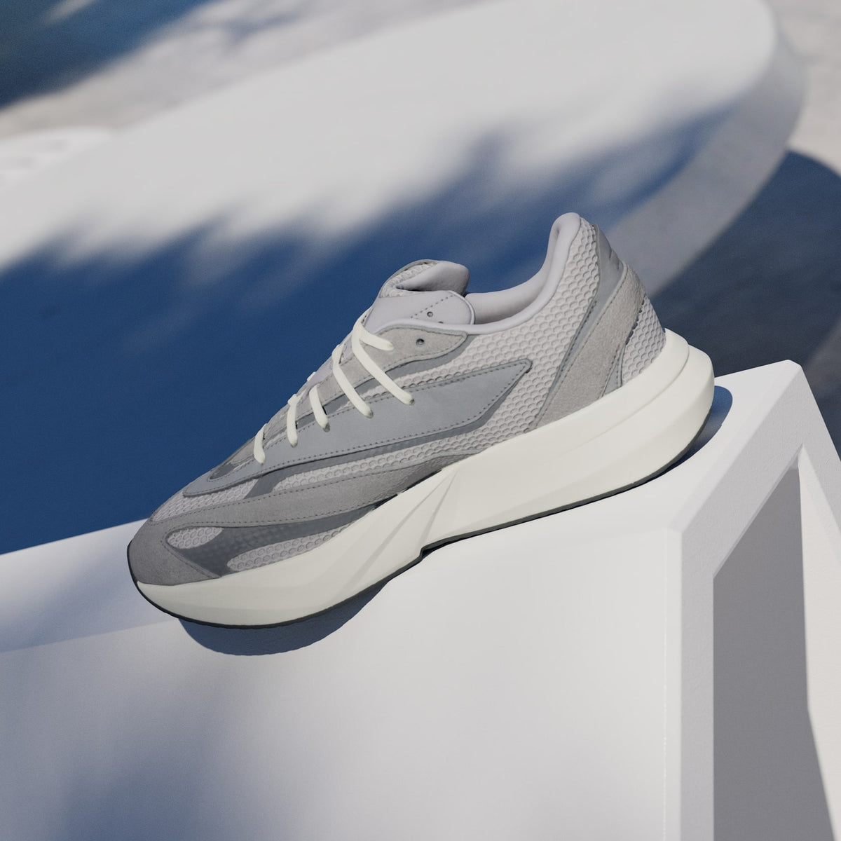 IH8607 adidas Lightblaze Grey Two Grey Three Iron Metallic (Men's)