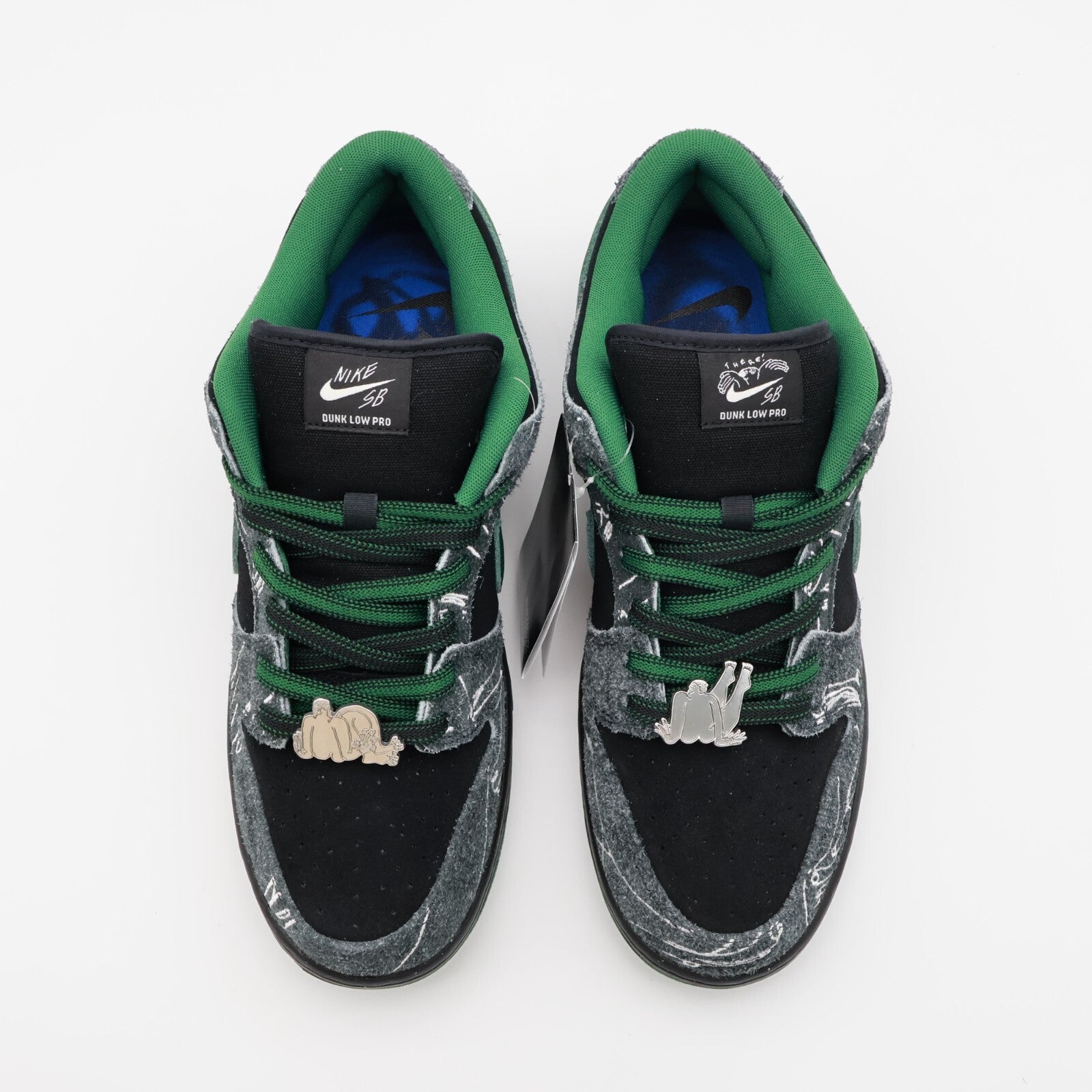 HF7743-001 There Skateboards Nike SB Dunk Low Pro Anthracite and Gorge (Men's)