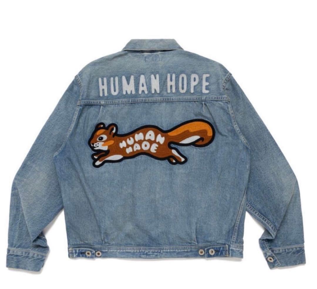 HUMAN MADE x j-hope of BTS HUMAN HOPE Denim Work Jacket Indigo