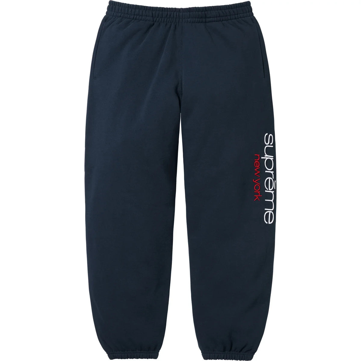Supreme Classic Logo Sweatpant Navy