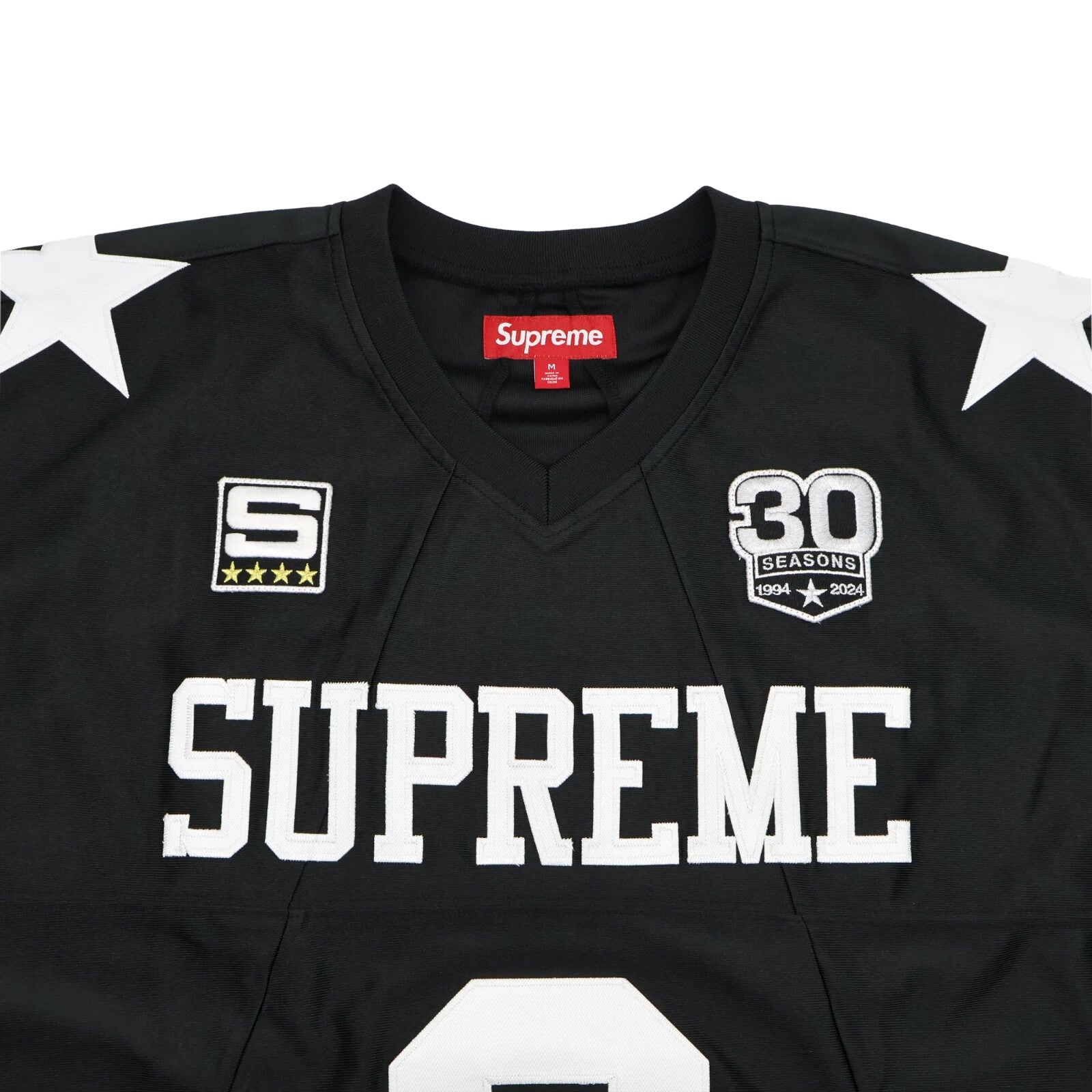 Supreme Star Football Jersey Black