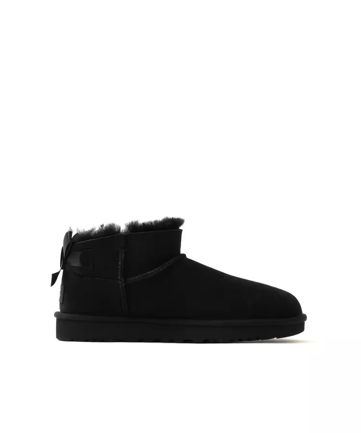 1185491-BLK UGG ULTRA MINI BAILEY BOW (Women's)