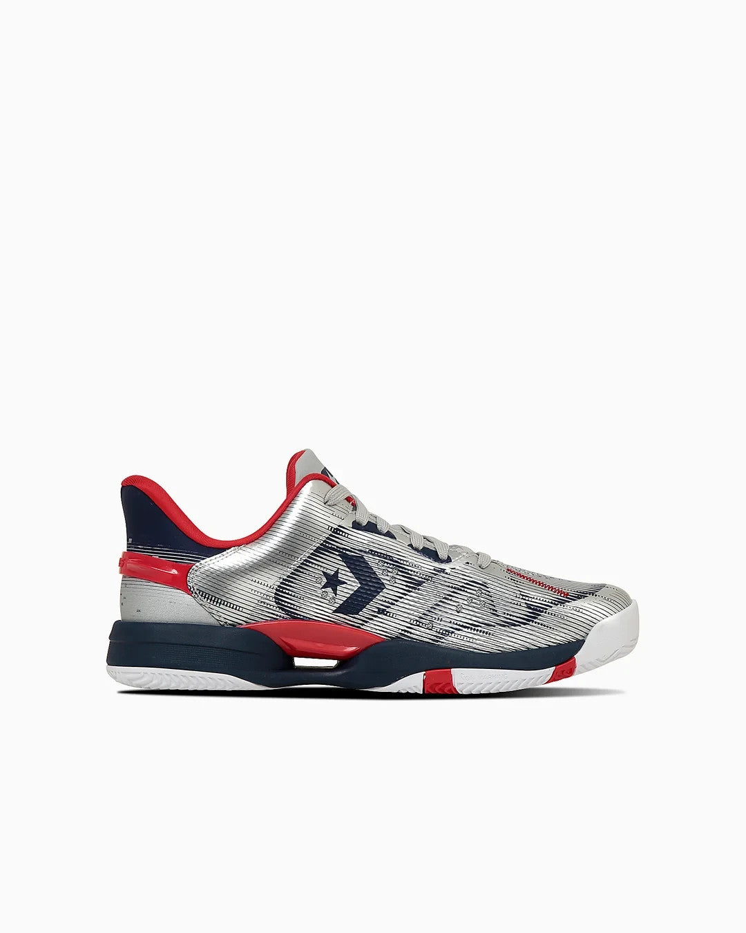 33500460 Converse Cons Accelerator Low Silver Navy Red (Men's)