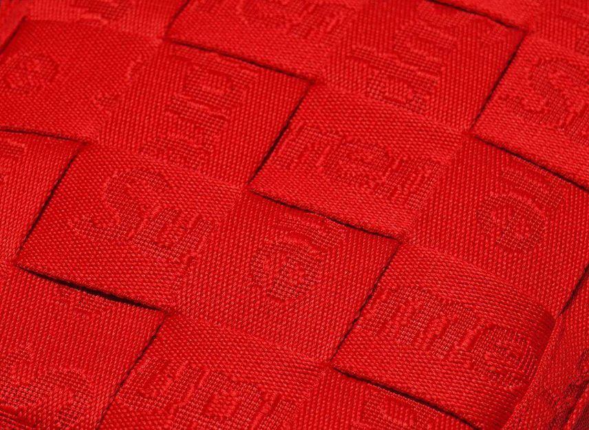 Supreme Woven Shoulder Bag Red (23SS)