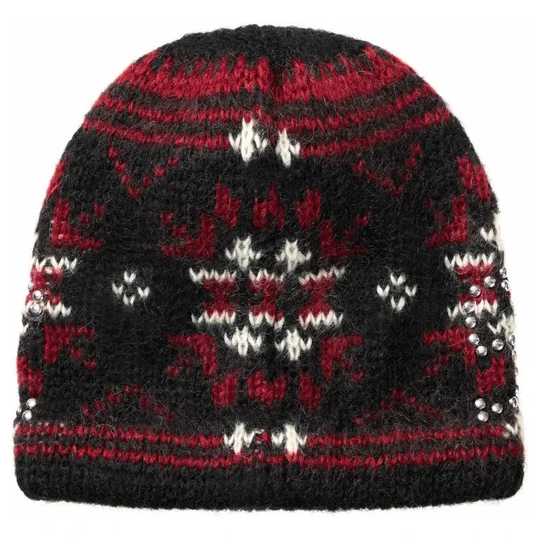 Supreme Studded Fair Isle Beanie Black