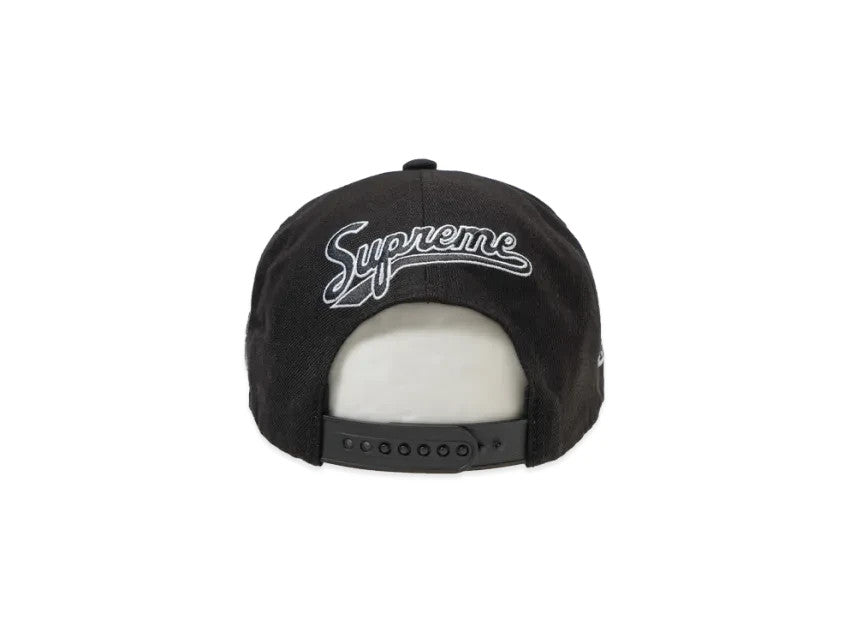 Supreme World Famous S Logo 6-Panel (26SS) "Black"