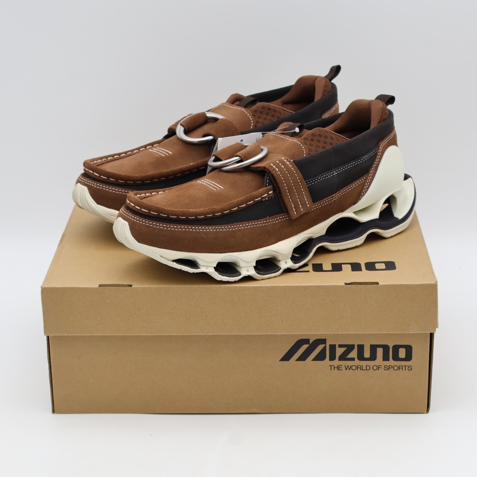 D1GD261901 SETSUMASA KOBAYASHI Ã Mizuno Wave Prophecy Ring Moc "Brown/Off White"